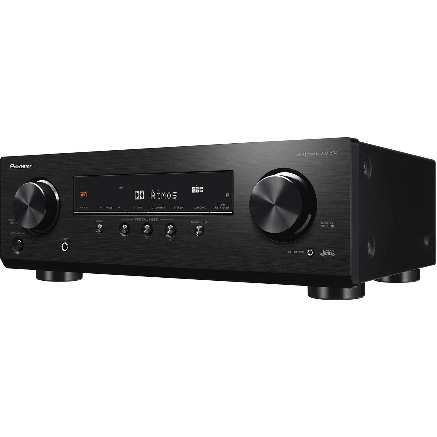 Pioneer VSX-534 5.2 Channel 4K Ultra HD, HDR10, HLG, Dolby Vision/Atmos/DTS:X AV Receiver