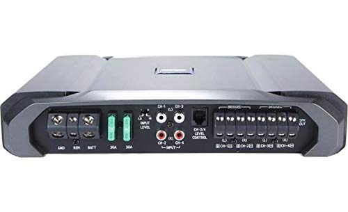 Alpine S-A55V : 460W Amplifier, 40W x 4ch + 300W Sub @ 2Ω