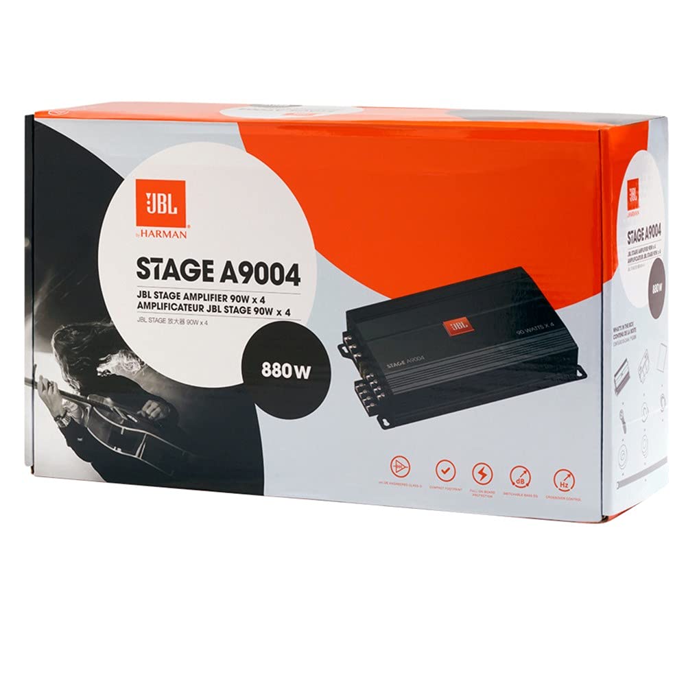Amplificatore auto 4 Canali Stereo Classe D JBL Stage A9004