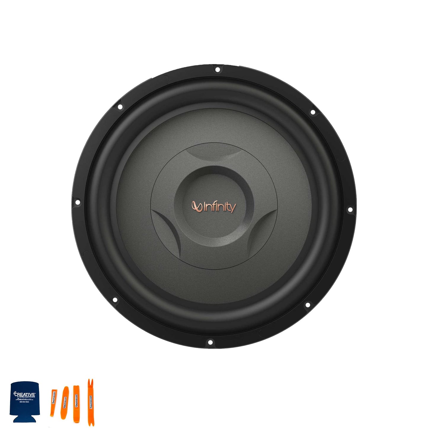 Infinity Reference REF-1200S 12" Shallow Mount Subwoofer (250W RMS 1000W Peak)