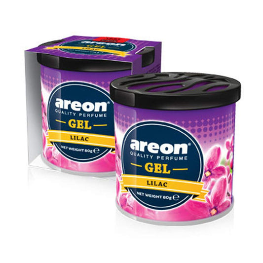 AREON Lilac Gel Air Freshener for Car(80g)