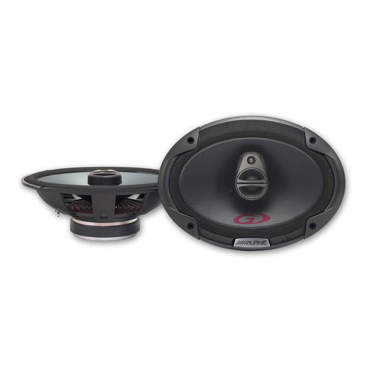 Alpine SPG-69C3 6x9" 3-Way Coaxial Speakers (90W RMS 350W Peak)