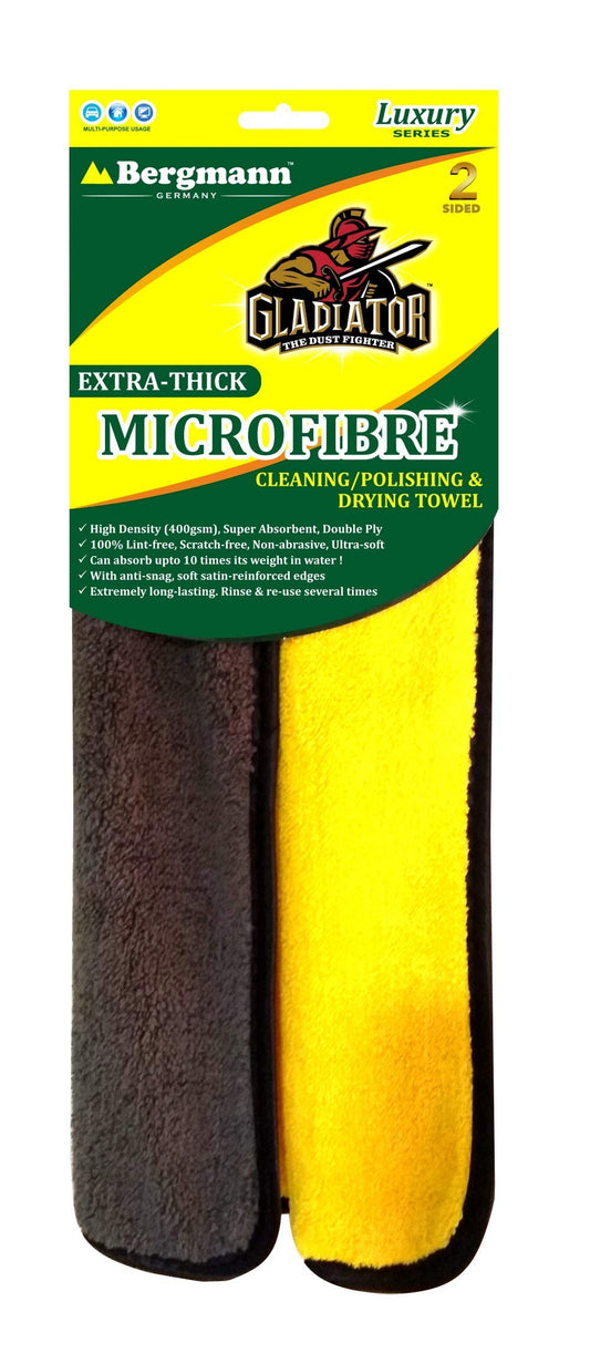 Bergmann Gladiator Extra-Thick Microfibre Luxury Towel