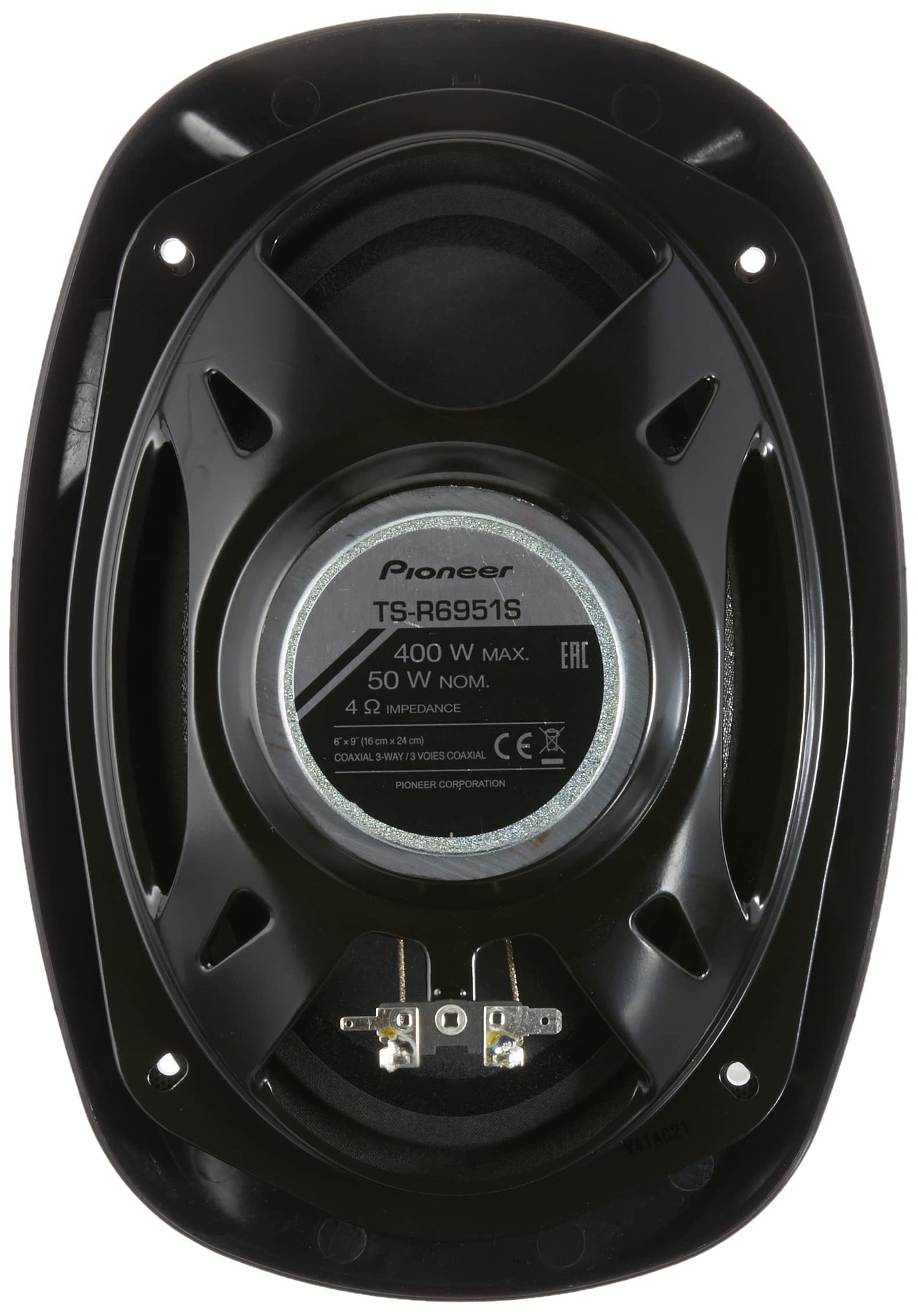 Pioneer TS-R6951S 6x9" 3-Way Coaxial Speakers (50W RMS 400W Peak)