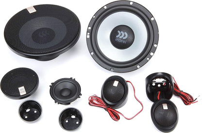 Morel Maximo Ultra 603/603A MKII 6.5" 3-Way Component Speakers (100W RMS 180W Peak)