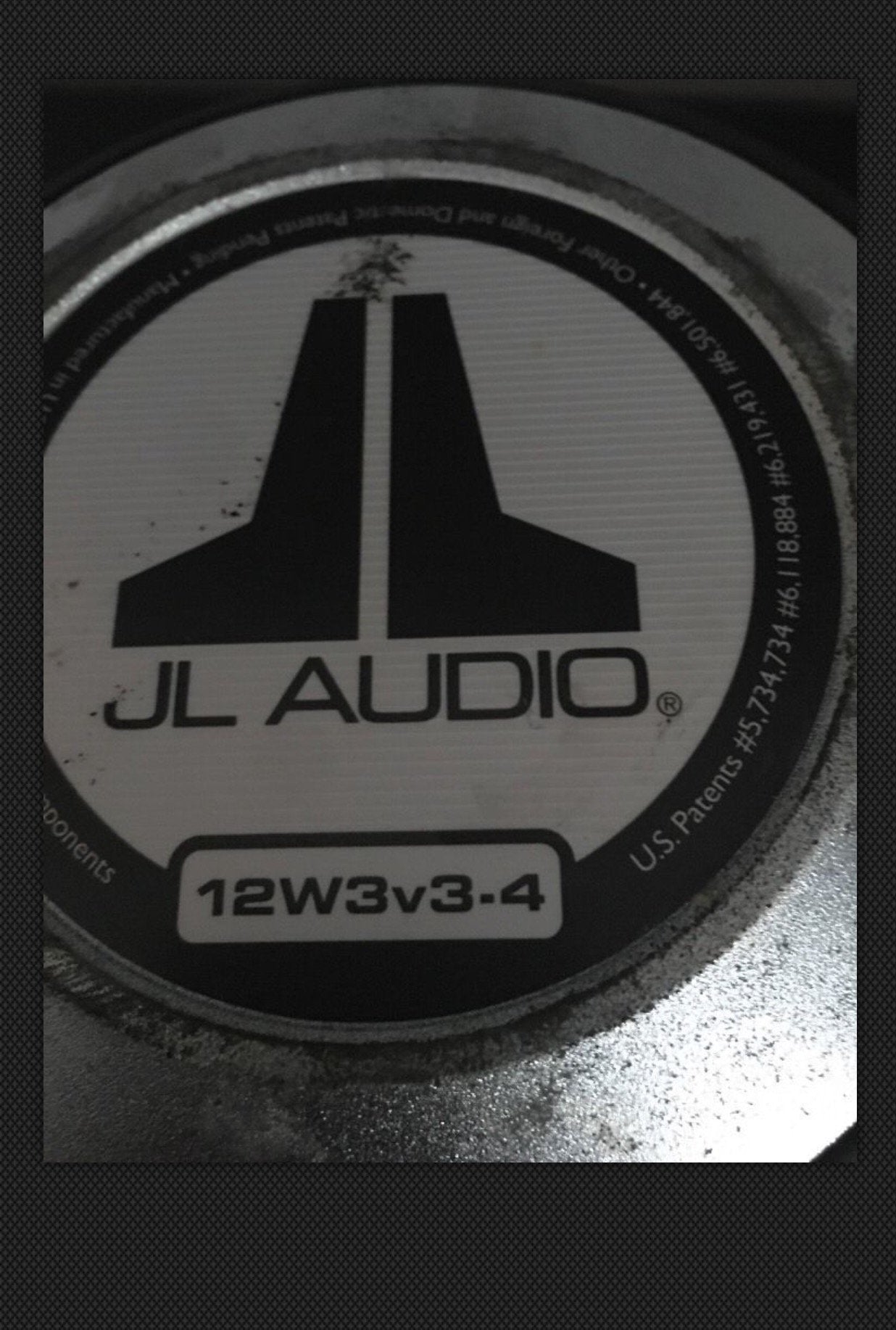 JL Audio 12W3V3-4 12" Subfwoofer (500W RMS)