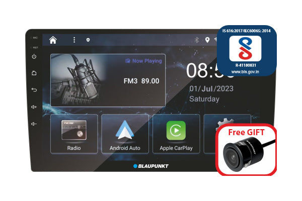 Blaupunkt Ft. Lauderdale 900 Android Multimedia Car Audio System w/ Certified Wireless CarPlay/AndroidAuto